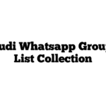 Karaikudi Whatsapp Group Links List Collection