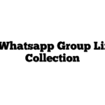 Olosho Whatsapp Group Links List Collection