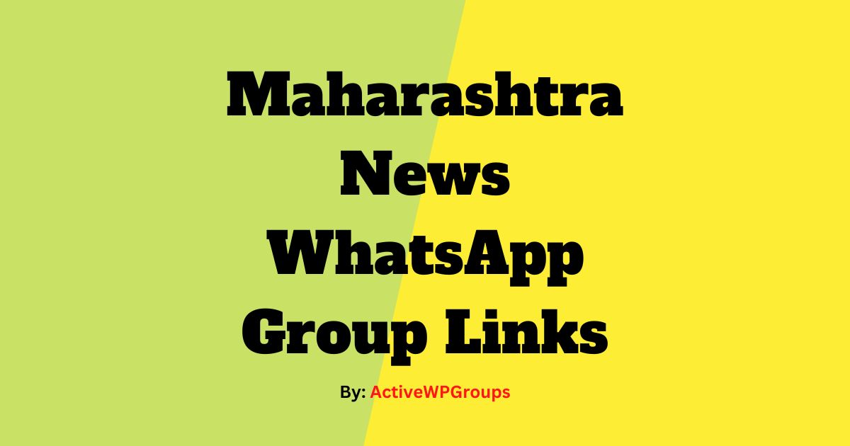 Read more about the article Maharashtra News WhatsApp Group Links List Collection