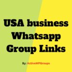USA business Whatsapp Group Links List Collection
