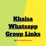 Khalsa Whatsapp Group Links List Collection