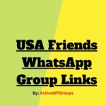 USA Friends WhatsApp Group Links List Collection